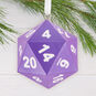 Gaming Dice Christmas Ornament hanging on tree image number 2