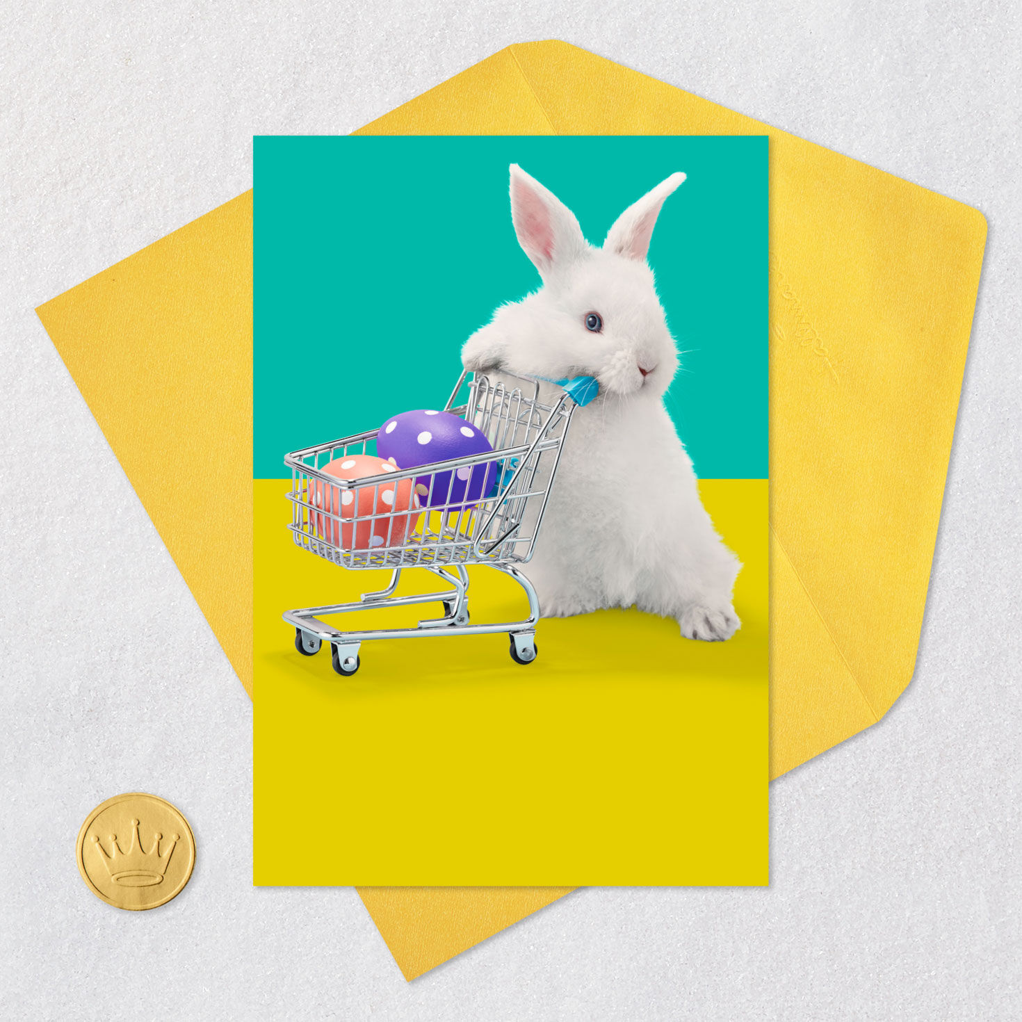 Filled With Happiness Funny Easter Card, , large image number 5