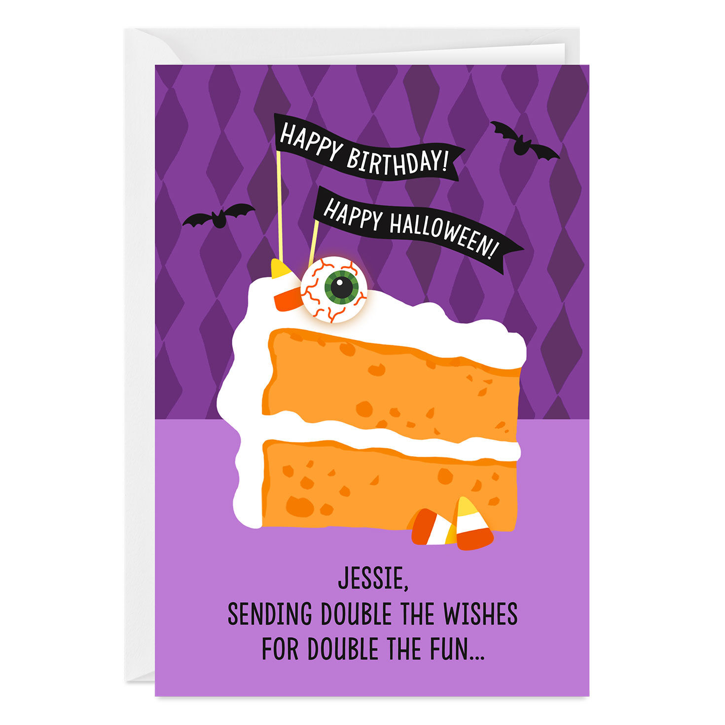 Double the Fun Custom Halloween Birthday Card for only USD 4.99 | Hallmark