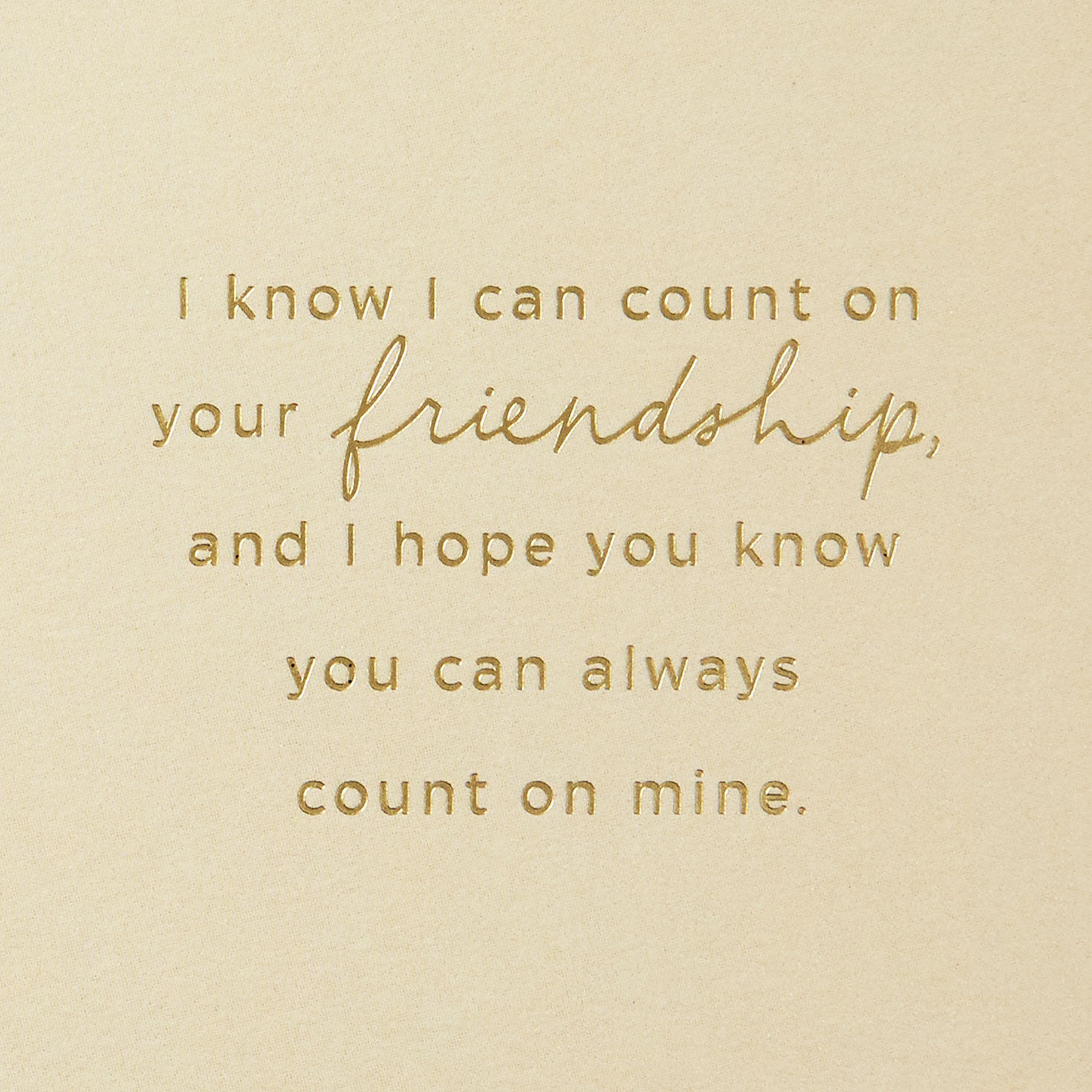 You Make Me Feel So Blessed Friendship Card for only USD 5.59 | Hallmark