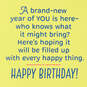 Brand-New Year of You Birthday Card, , large image number 2