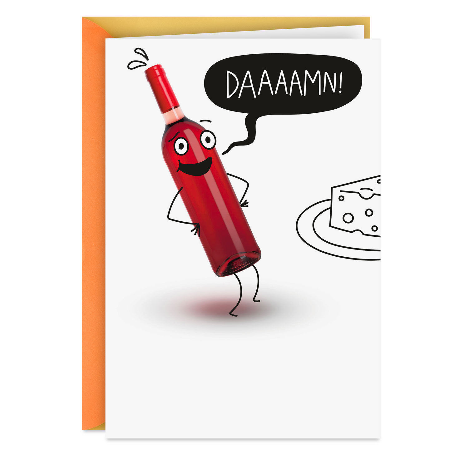 Aging Better Than Wine Funny Birthday Card