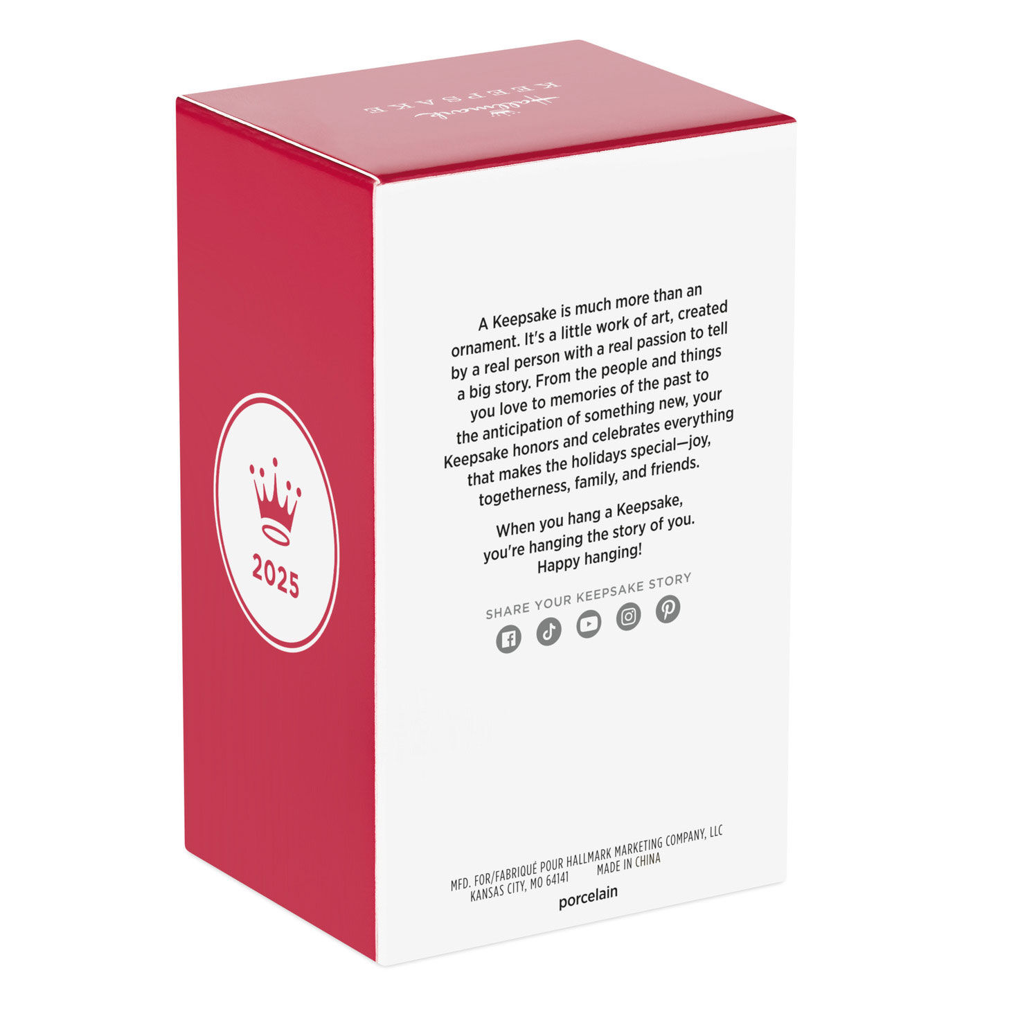 Mittens Our First Christmas 2025 Keepsake Ornament Package back image number 8