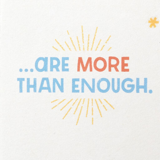 3.25" Mini Little World Changers™ You Are More Than Enough Card, 