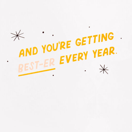 Old Friends Are the Best Friends Birthday Card, 