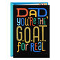 You're the G.O.A.T. Father's Day Card for Dad, , large image number 1