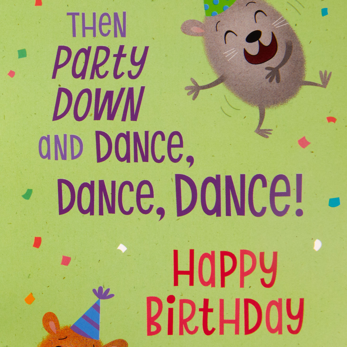 Hamster Dance Funny Musical Card for Kids Sentiment image number 2