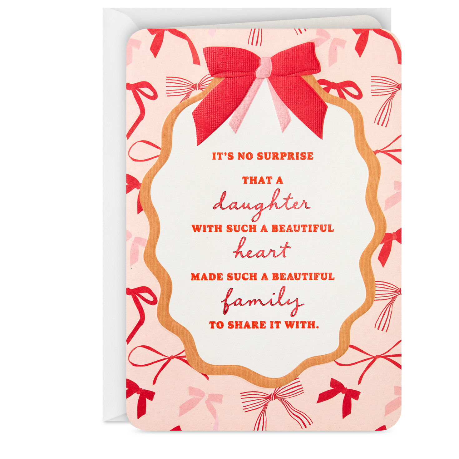A Life Full of Love Valentine's Day Card for Daughter and Family