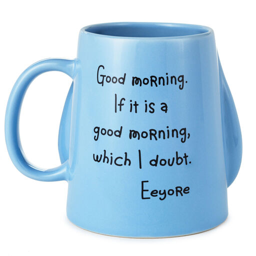 Disney Winnie the Pooh Eeyore Sculpted Mug, 19 oz., 