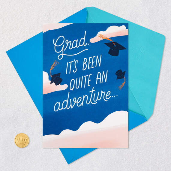 It's Been Quite an Adventure 3D Pop-Up Graduation Card, , large image number 7