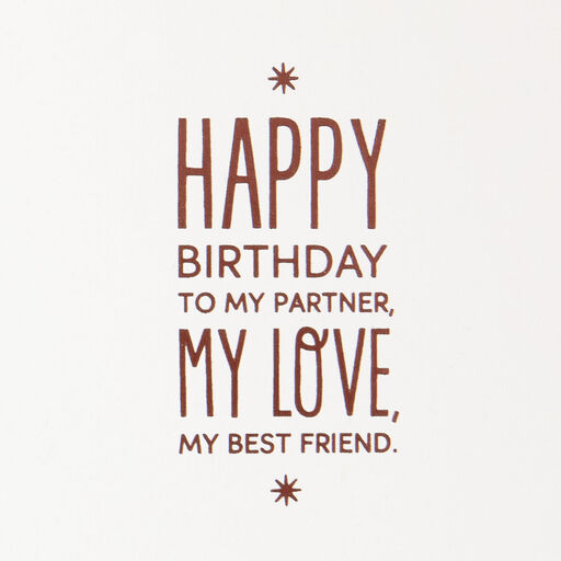 Best Thing in Life is You Birthday Card, 