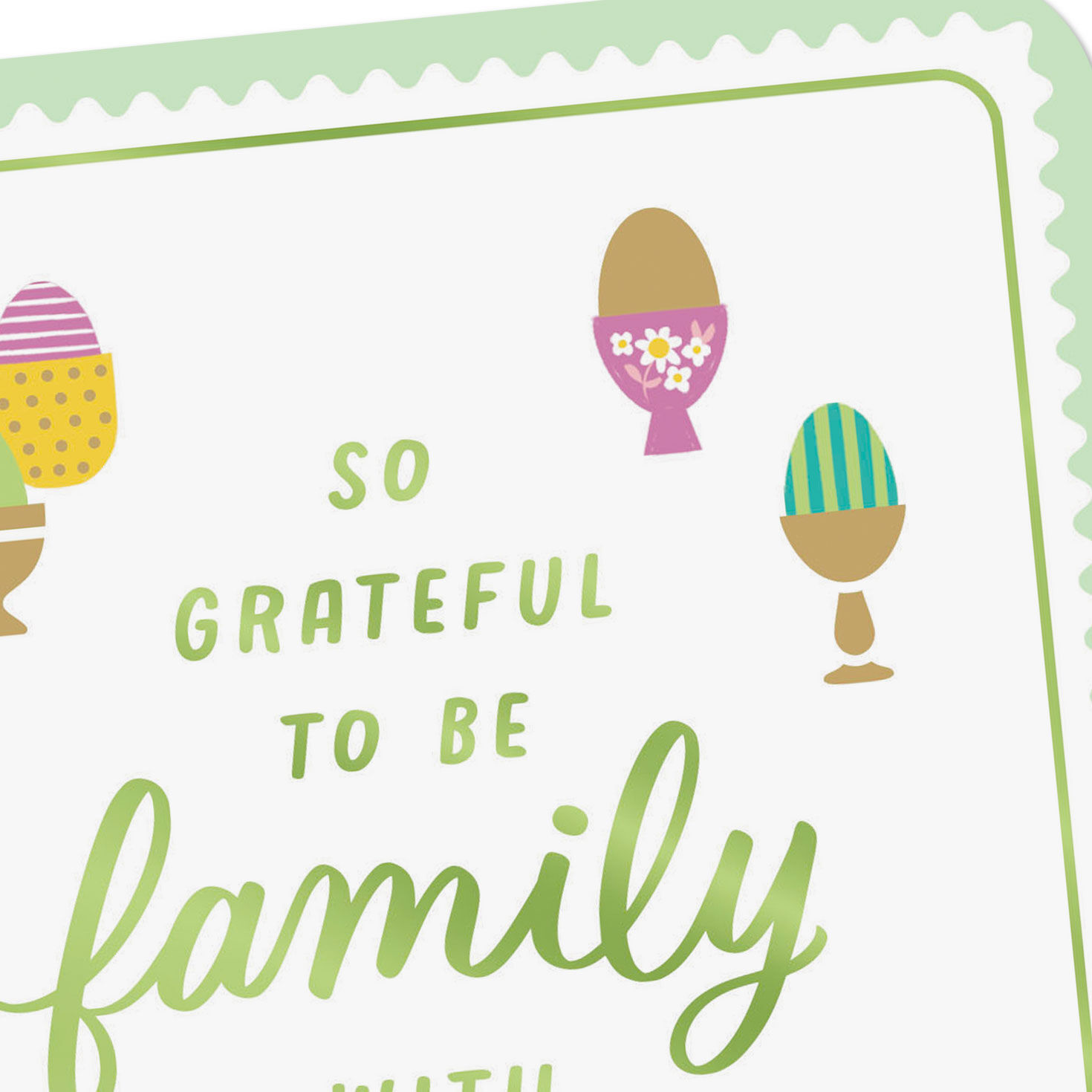 So Grateful We're Family Easter Card, , large image number 4