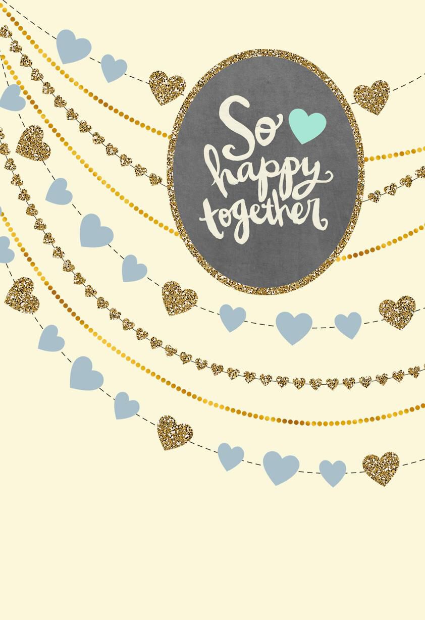 So Happy Together Wedding Card