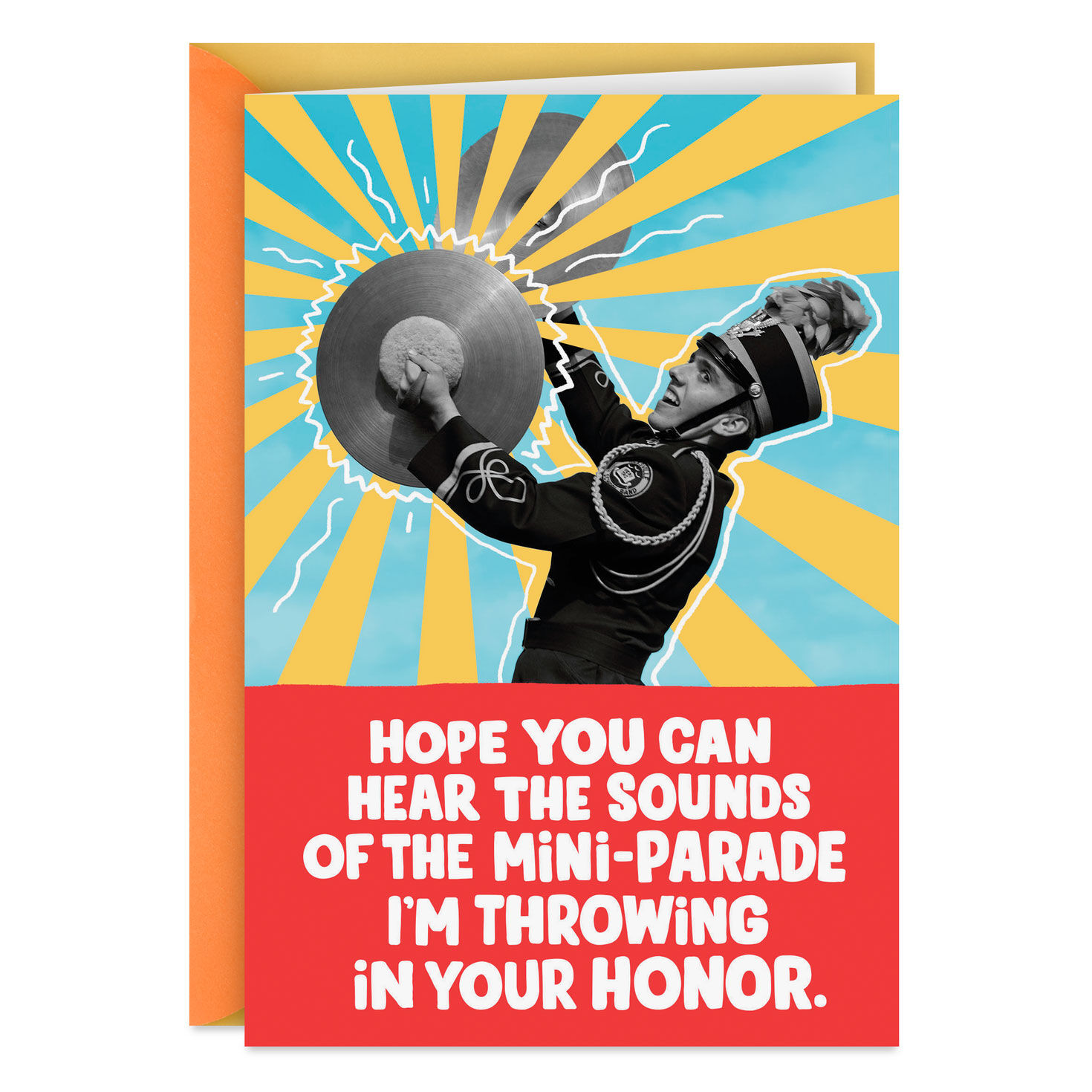 Mini-Parade Funny Encouragement Card