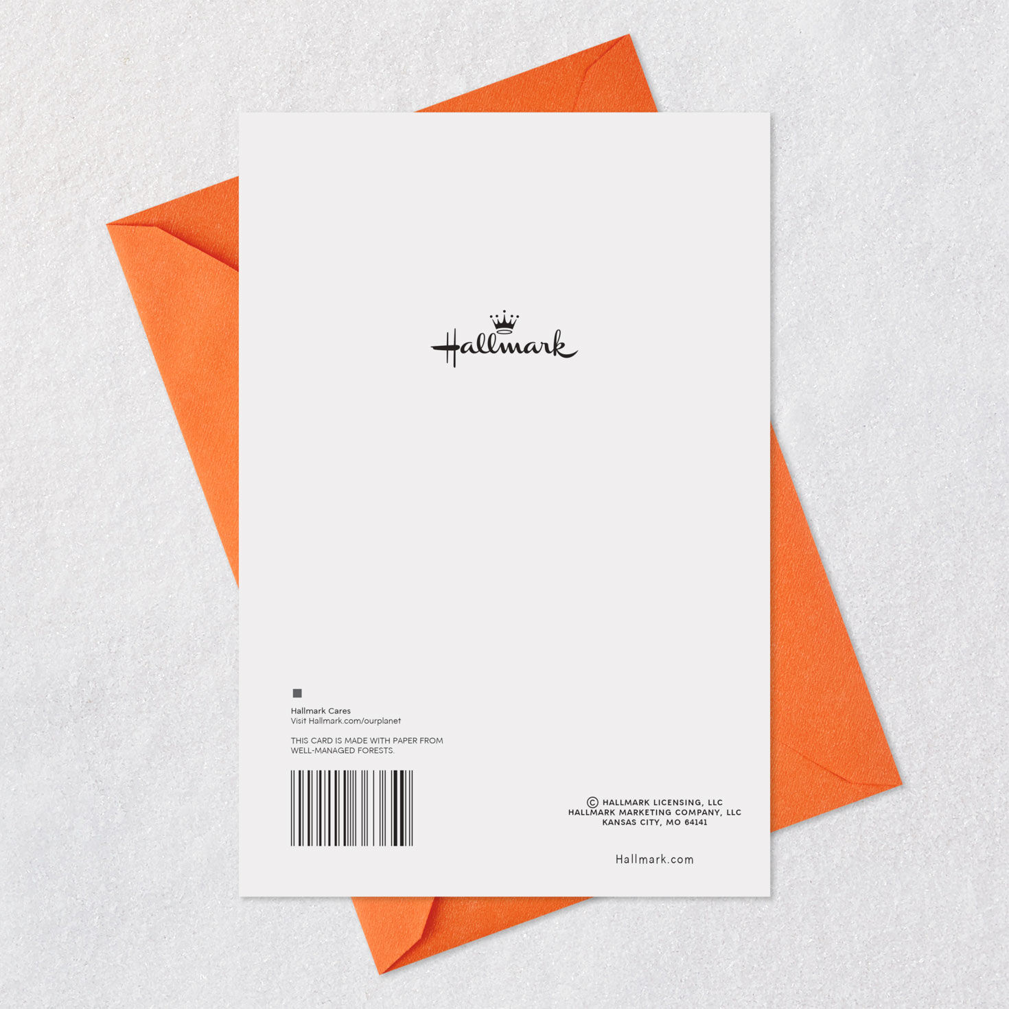 Cupcake With Candle and Confetti Happy Birthday Card Card Back with Envelope image number 7