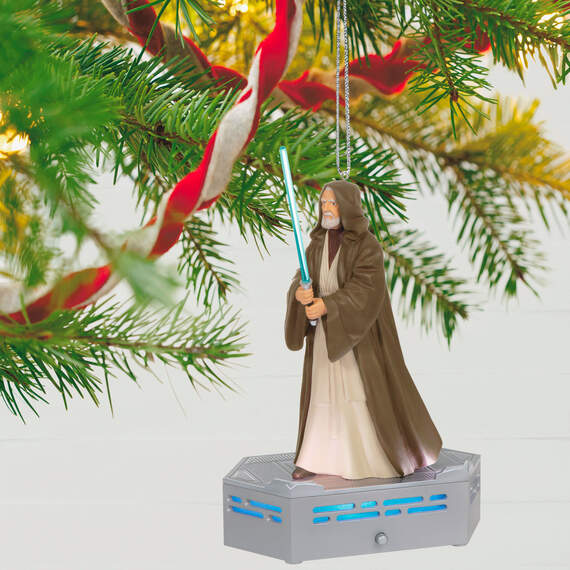Star Wars: A New Hope™ Collection Obi-Wan Kenobi™ Ornament With Light and Sound, , large image number 2