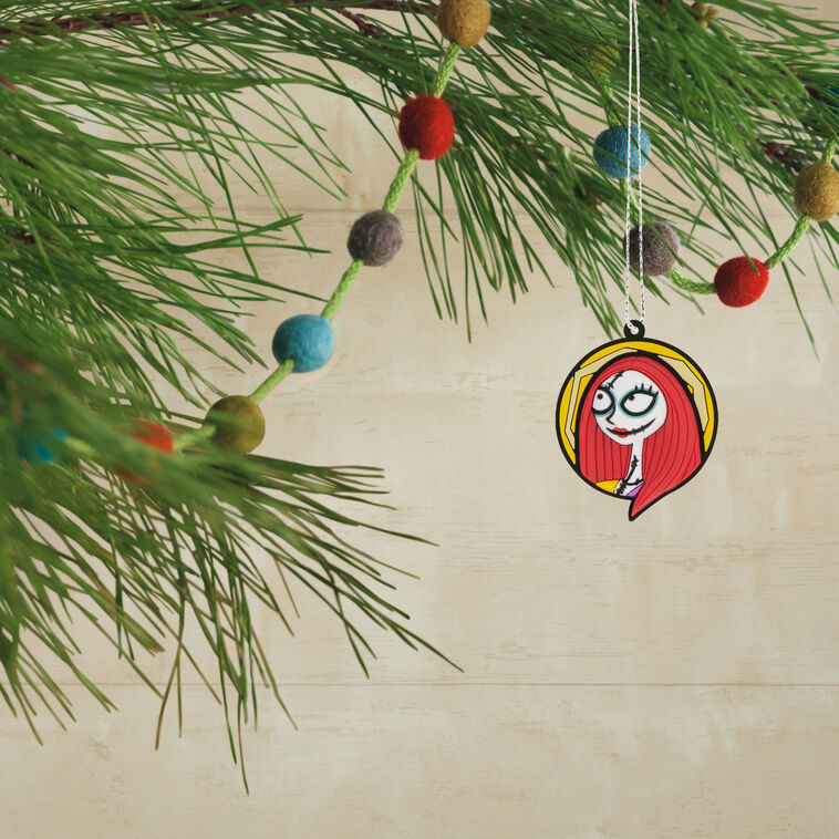 Mini Disney Tim Burton's The Nightmare Before Christmas Hallmark Tree Topper and Ornaments, Set of 5, , large image number 2