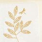 Gold Dragonfly and Leaves Sympathy Card Card Front Detail image number 4
