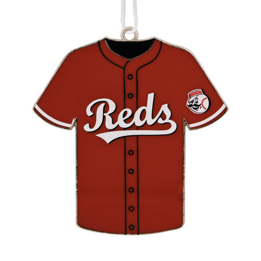 MLB Cincinnati Reds™ Baseball Jersey Metal Hallmark Ornament, 