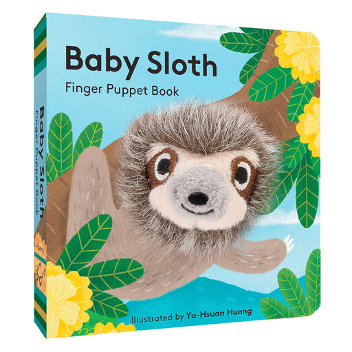 Baby Sloth Finger Puppet Board Book, 