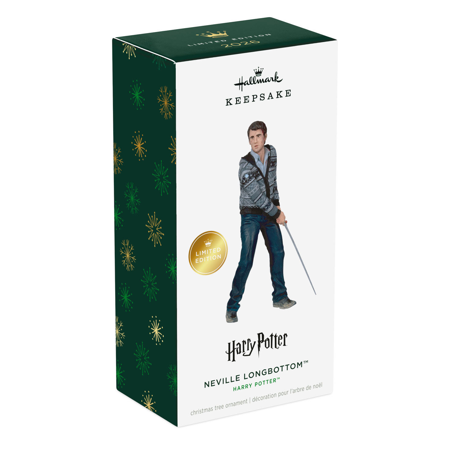 Harry Potter Neville Longbottom Keepsake Ornament package front image number 7