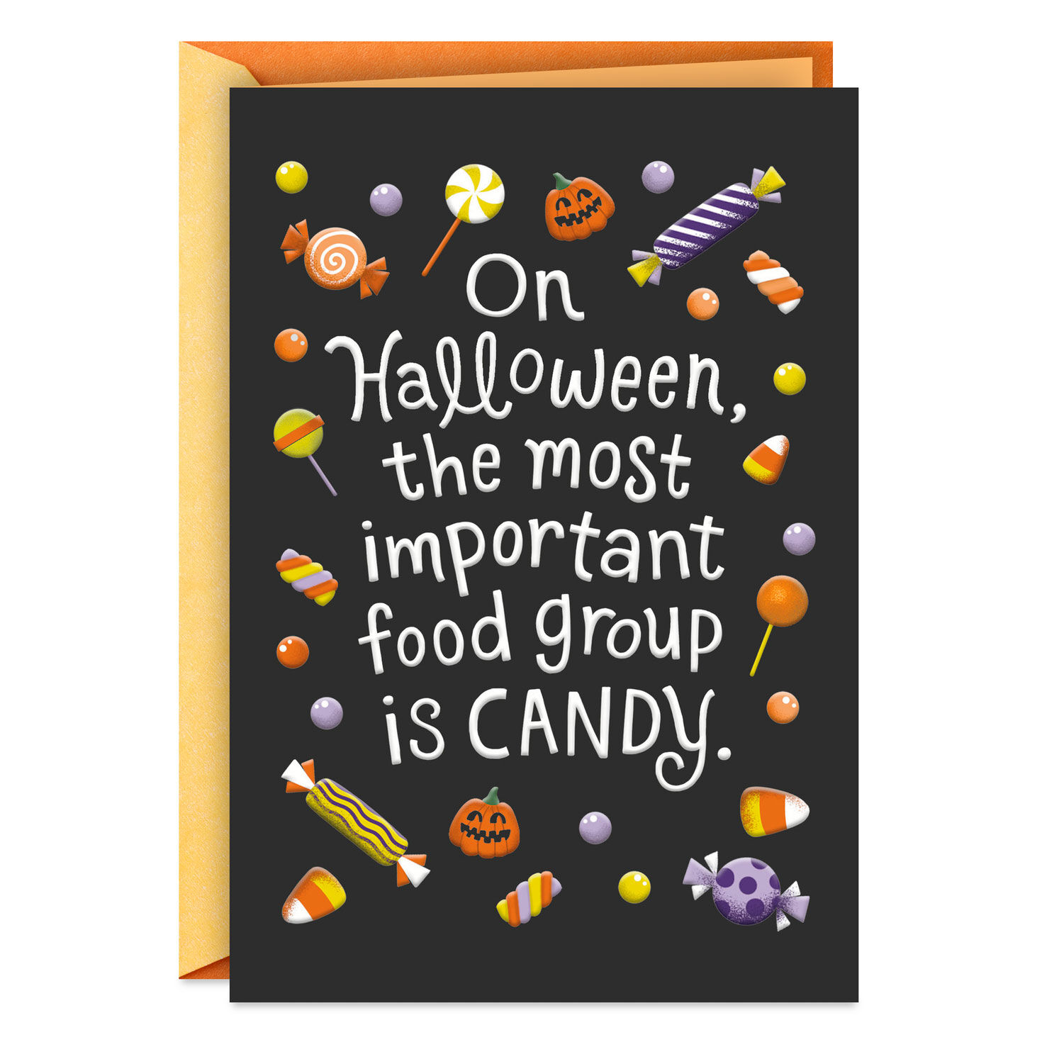 Most Important Food Group Is Candy Halloween Card for only USD 2.99 | Hallmark