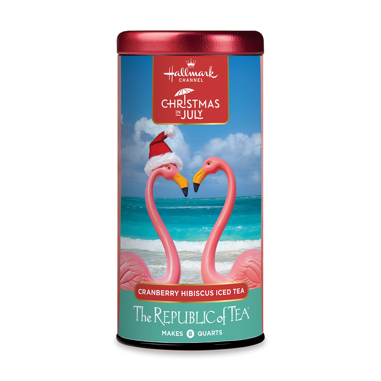 The Republic of Tea Hallmark Channel Cranberry Hibiscus Iced Tea Mix