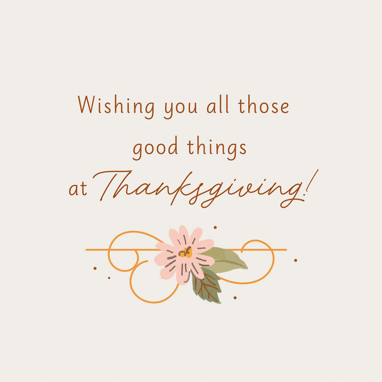 Pink Mums in Pumpkin Thanksgiving Card for Niece sentiment image number 3