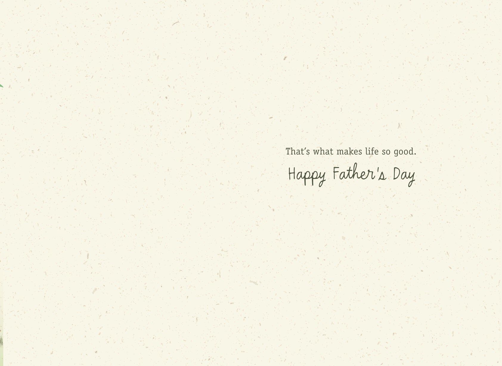 Tree With Tire Swing Father's Day Card From Family
