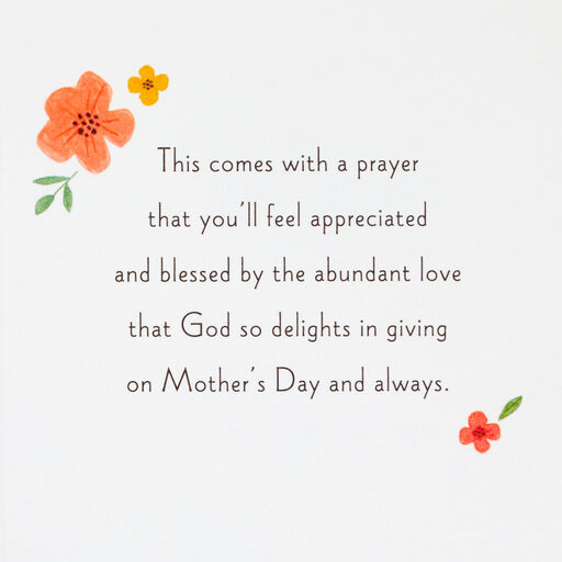 Blessed by Abundant Love Mother's Day Card for Aunt, 