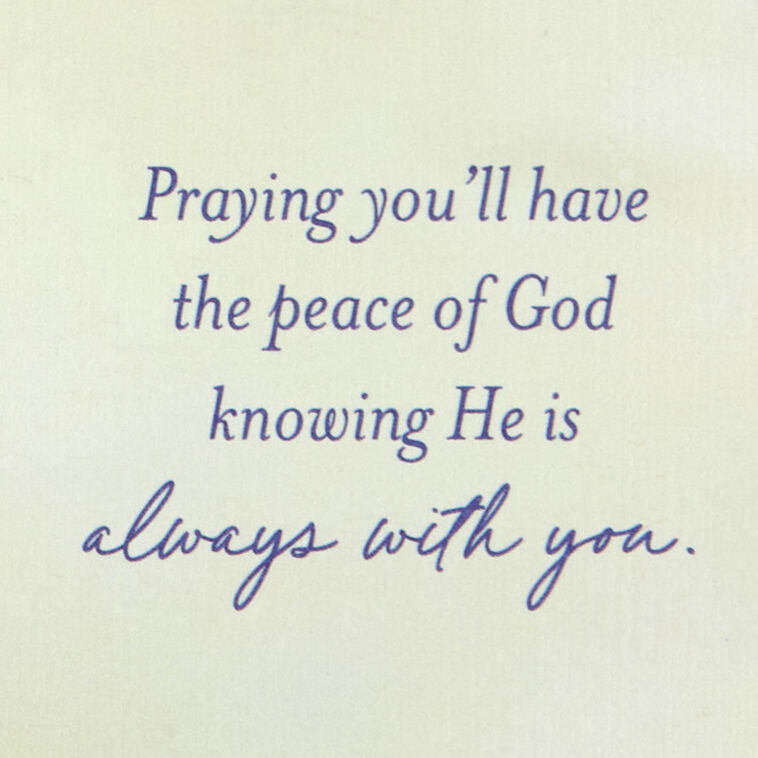 Butterfly and Flowers Religious Encouragement Card Sentiment image number 2