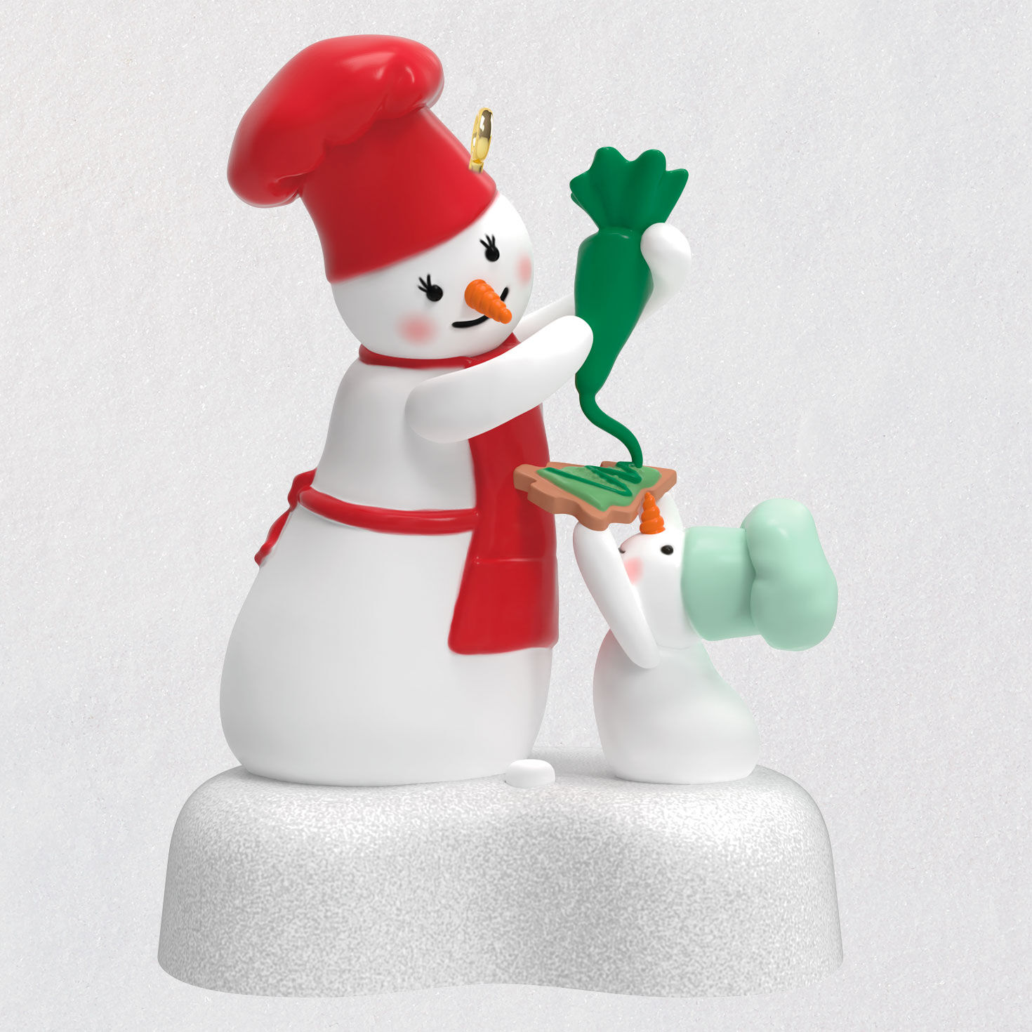 Hallmark 2022 Christmas Musical Snowman Can't Wait For Cookies! Snowmen Musical Ornament - Keepsake Ornaments -  Hallmark