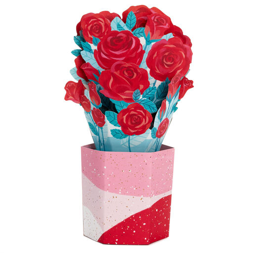 Box of Roses Pop Up Card – Paper Love