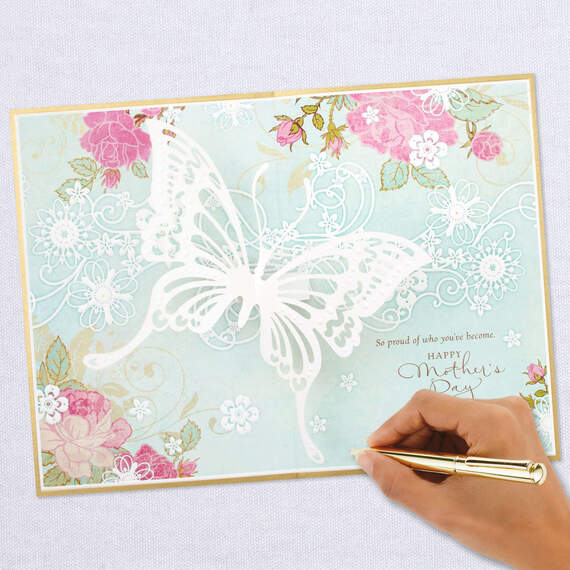 Butterfly Pop-Up Mother's Day Card for Daughter, , large image number 6