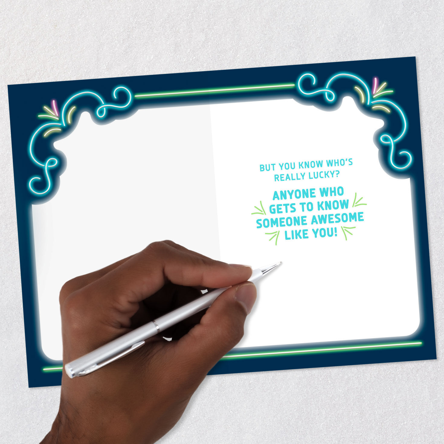 Lucky to Know You 13th Birthday Card, , large image number 6