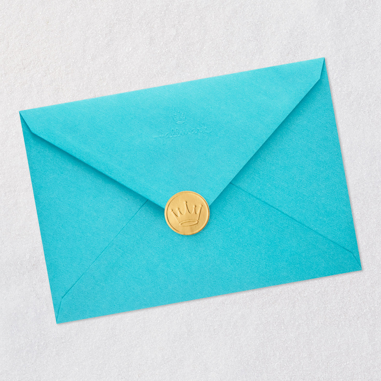 Shadow Lettering Happy Birthday Card Envelope Back with Seal image number 8