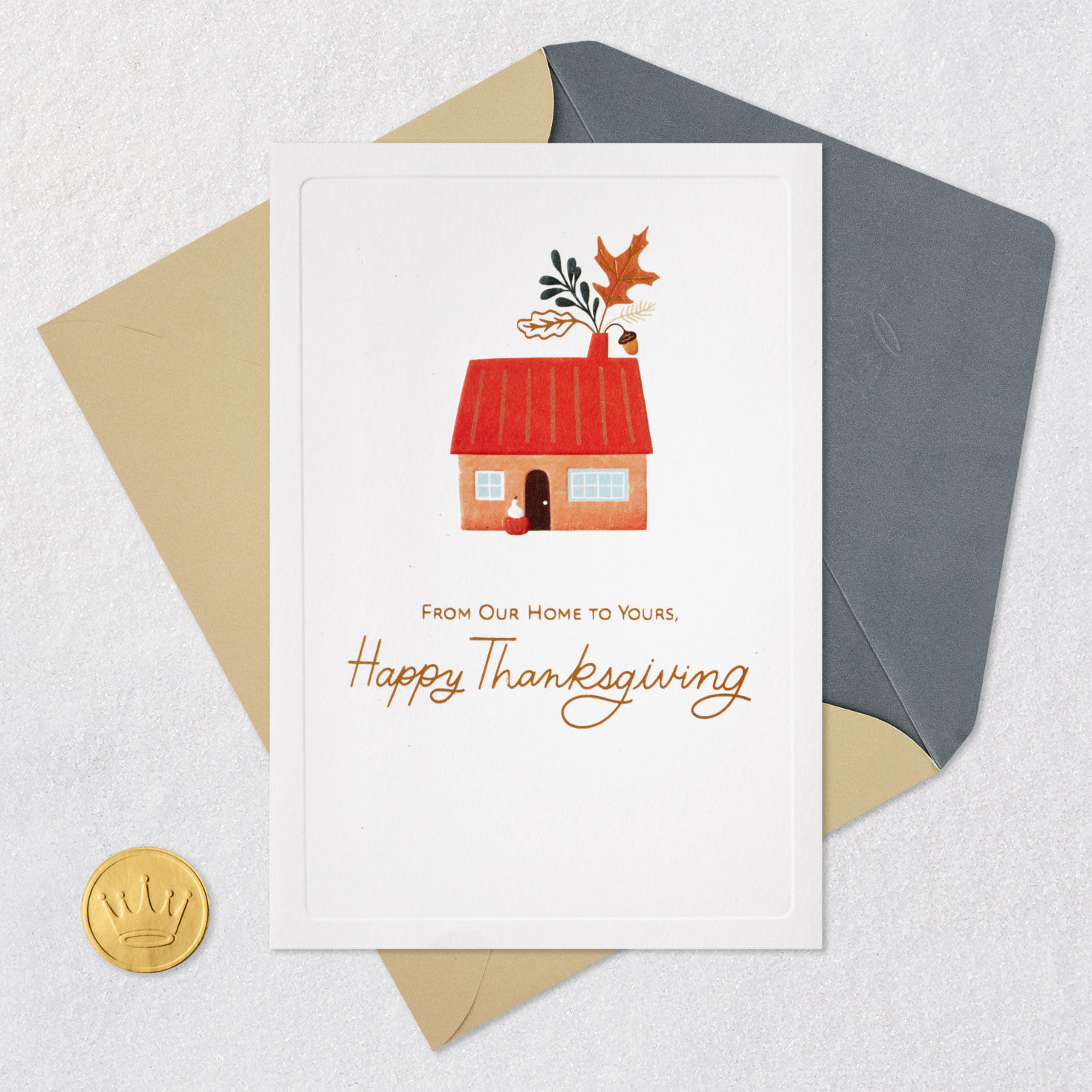 From Our Home to Yours Thanksgiving Card, , large image number 5
