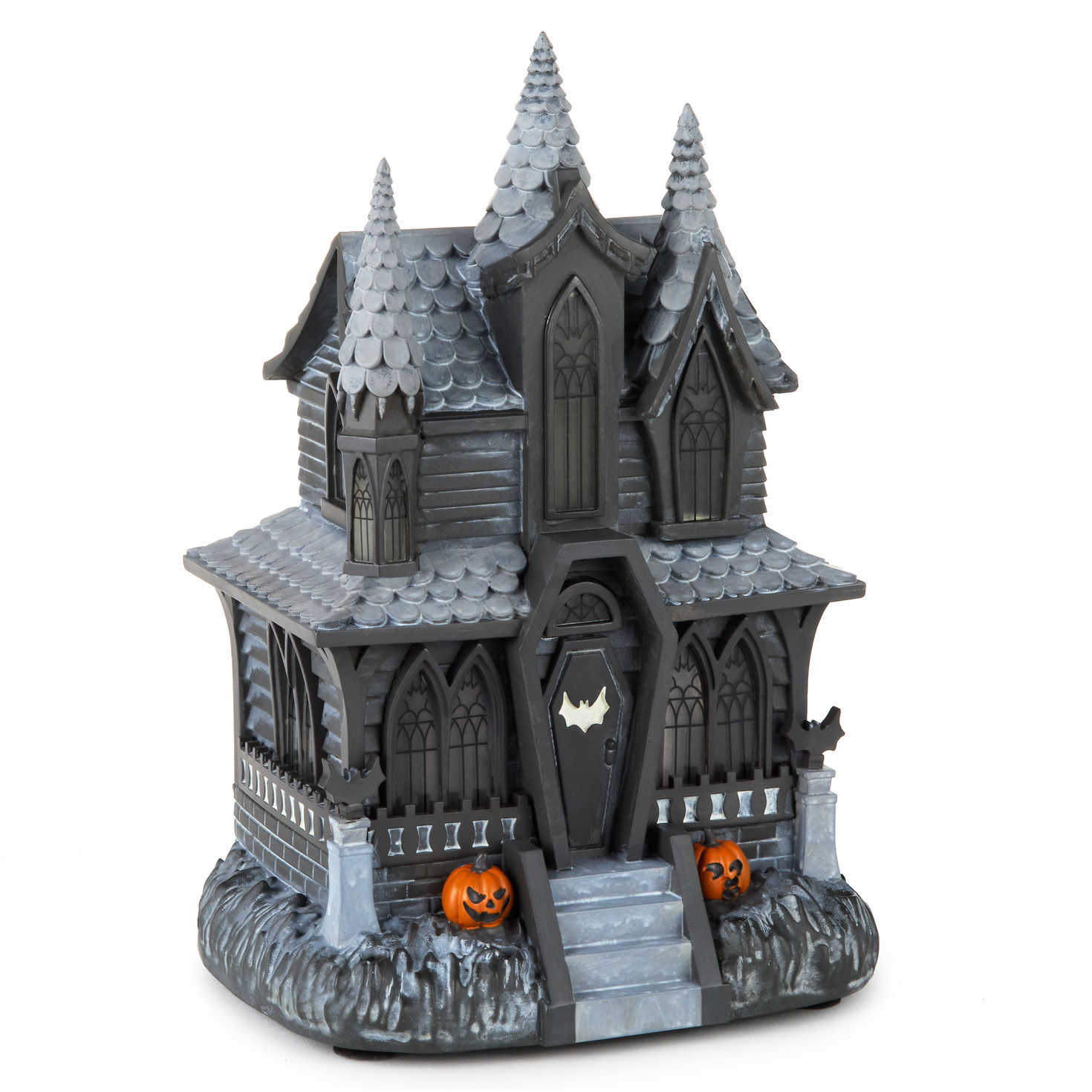 Halloween Village Haunted House Tabletop Decoration side image number 3