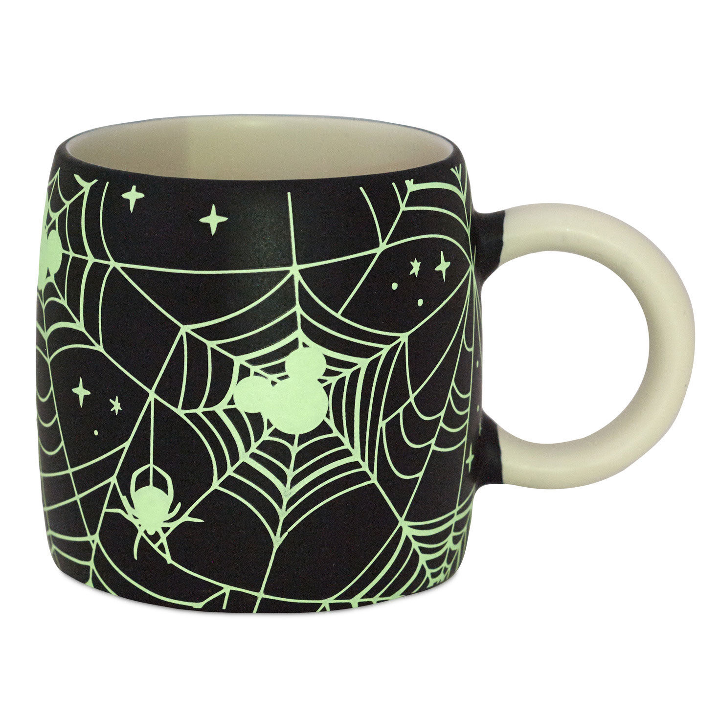Disney Mickey Mouse Spiderweb Glow-in-the-Dark Mug, 17.5 oz.