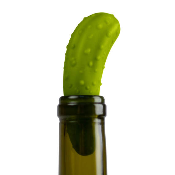 Fred Pickled Wine Bottle Stopper, , large image number 2