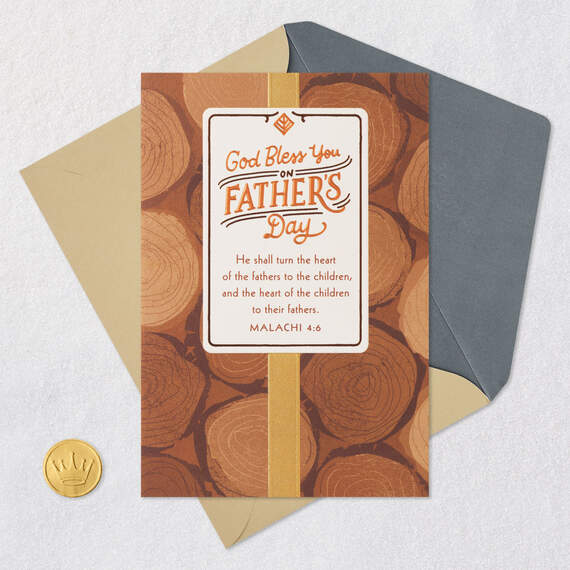 God Bless You Religious Father's Day Card, , large image number 5