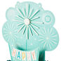 Shine On Cake With Sparklers Musical 3D Pop-Up Birthday Card With Motion, , large image number 4