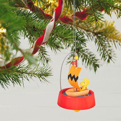 The Peanuts® Gang Windward Woodstock Ornament, 