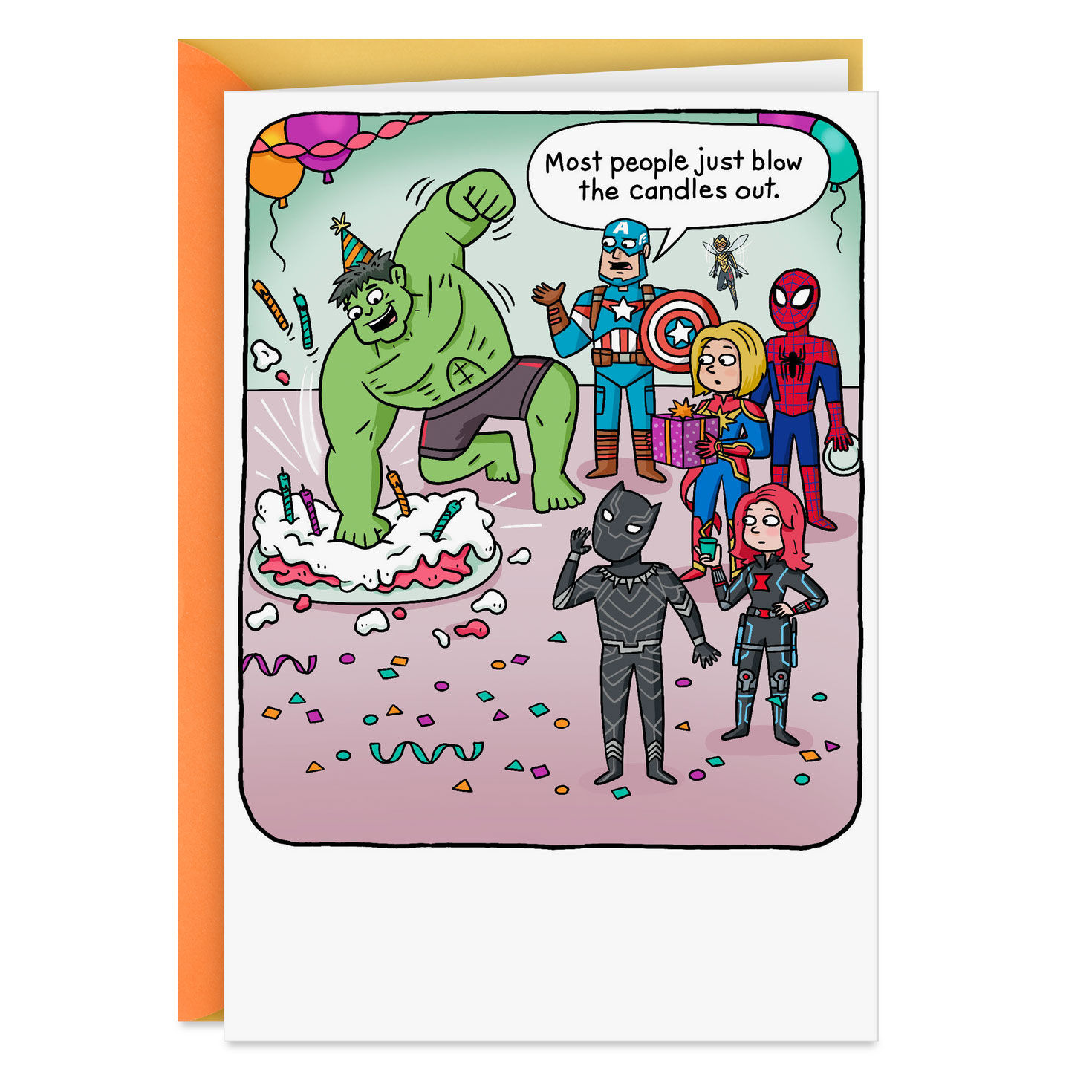 Marvel Avengers Smashing Day Funny Birthday Card for only USD 2.99 | Hallmark