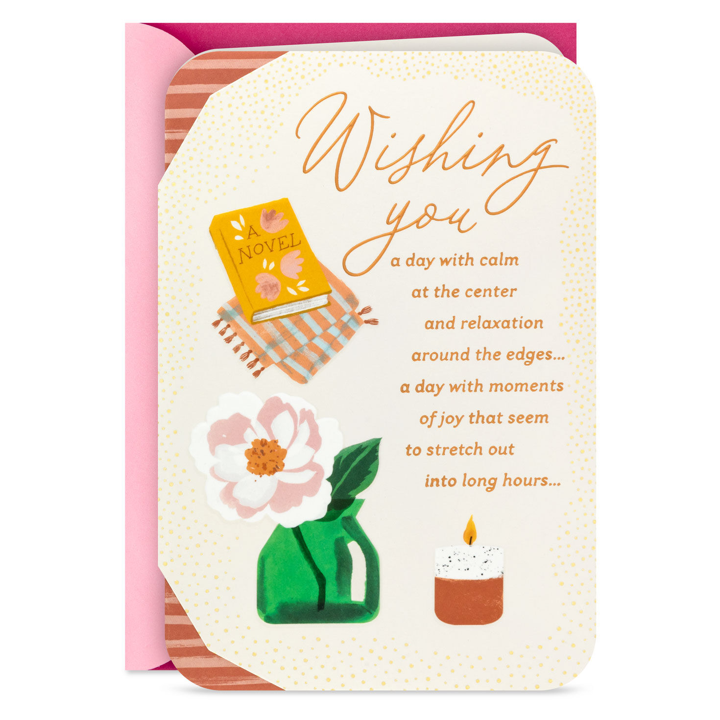 Wishing You Joy and Relaxation Mother's Day Card