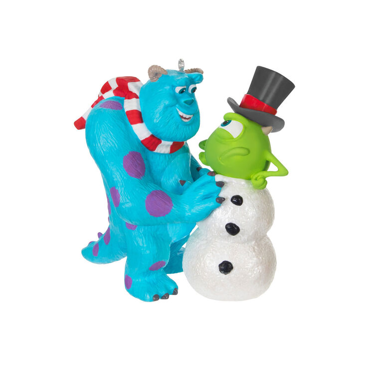 Disney/Pixar Monsters, Inc. Sulley Builds a Snow-Mike Ornament