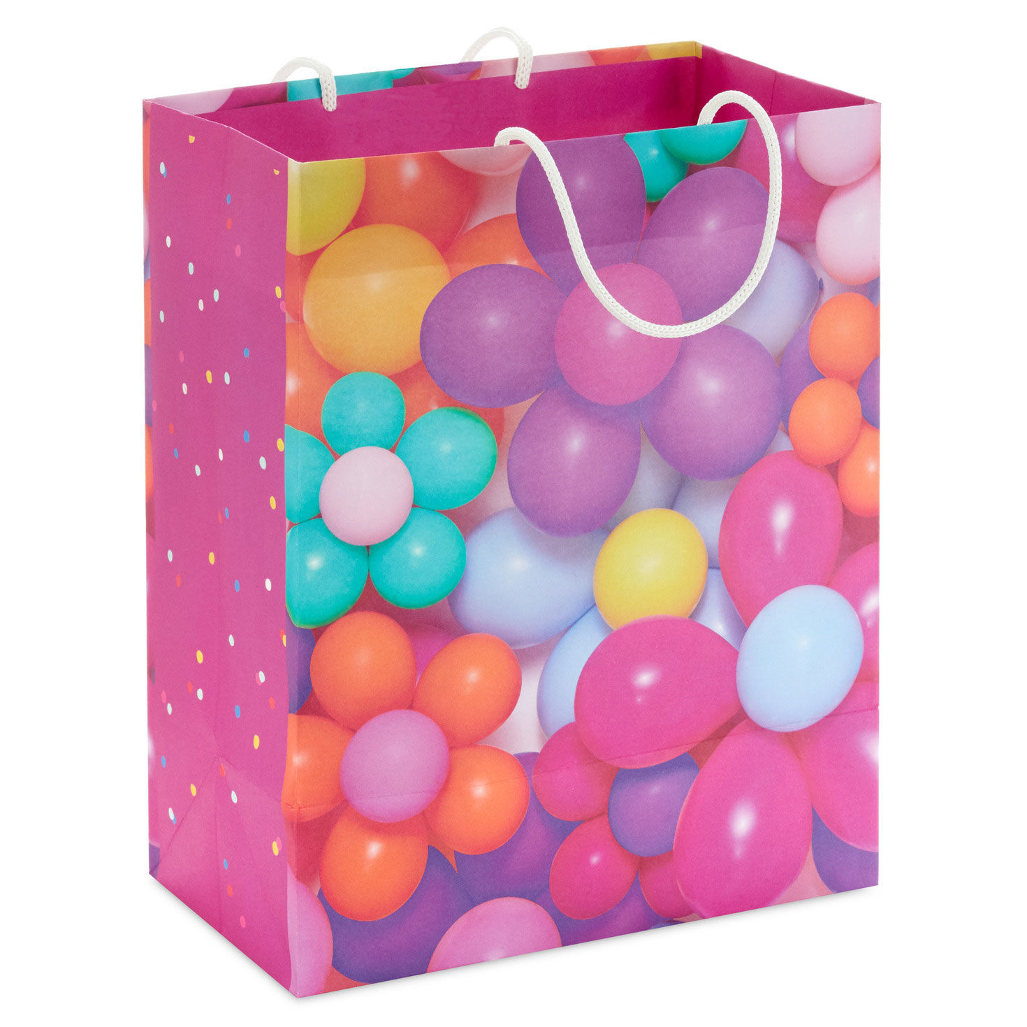 9.6" Balloon Flowers Medium Birthday Gift Bag for only USD 3.99 | Hallmark