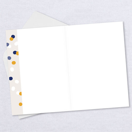 Personalized Happy Birthday Confetti Photo Card, 
