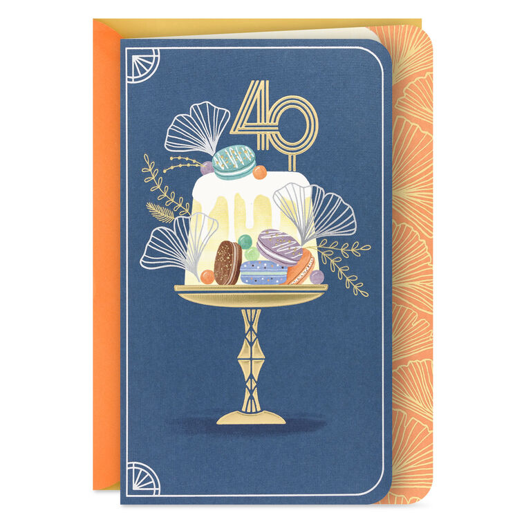 You’re Celebrated and Loved 40th Birthday Card