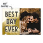 Personalized Gold Best Day Ever Photo Card  image number 2